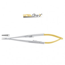 UltraGripX™ TC Castroviejo Micro Needle Holder Straight - With Lock Stainless Steel, 14.5 cm - 5 3/4"